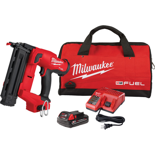 Ensemble de cloueuse pour clous de finition de calibre 18 M18 Fuel, 18 V, Lithium-ion Kelford