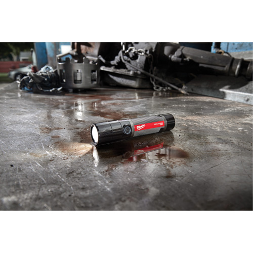 Lampe de poche compacte compatible USB, DEL, 800 lumens, Piles Rechargeable Kelford