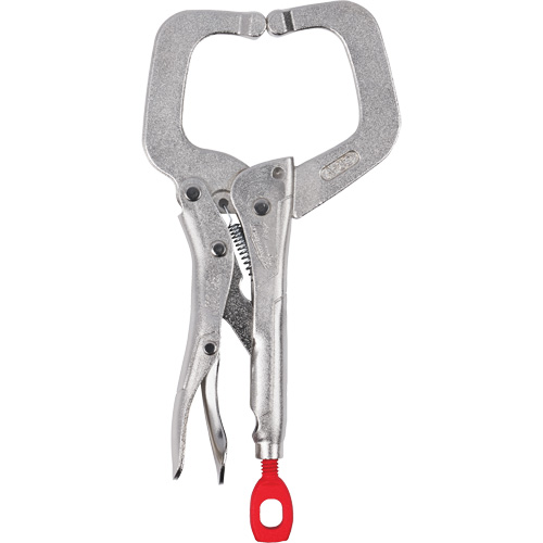 Torque Lock Locking C-Clamp with Regular Jaws, 6" (152 mm) Capacity Kelford