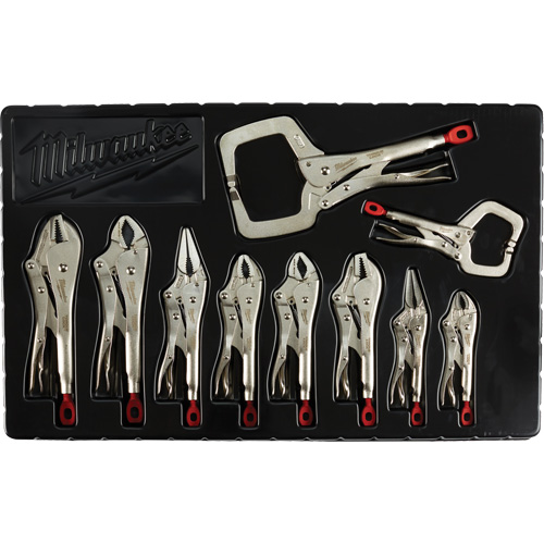 Torque Lock Pliers Kit, 10 Pieces Kelford