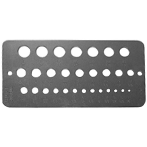 Drillco&reg; Wire Sizes Drill Gauge Kelford