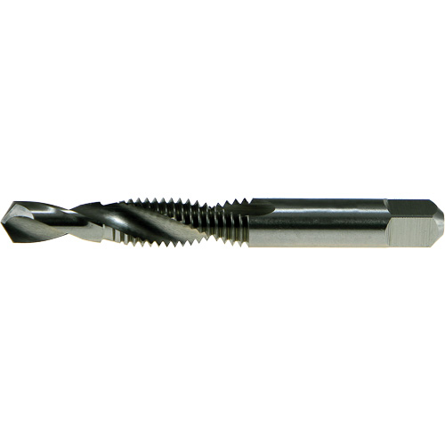 Drillco&reg; Combined Tap & Drill, 6-40, High Speed Steel Kelford