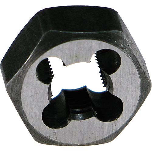 Drillco&reg; Hexagon Threading Die Nut, 4-40 Thread, High Speed Steel Kelford