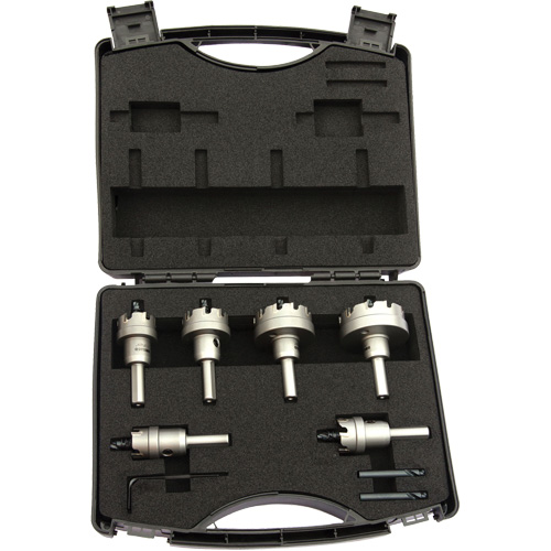 Jeu de scies-cloche TCT Drillco, 6 morcea Kelford