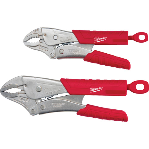 Torque Lock Curved Jaw Locking Pliers Set, 2 Pieces Kelford