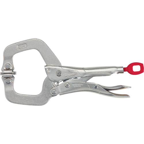 Torque Lock Locking Pliers with Swivel Jaws, 6" Length, C-Clamp Kelford