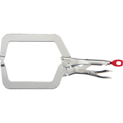 Torque Lock Locking Pliers with Deep Jaws, 9" Length, C-Clamp Kelford