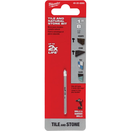 Natural Stone Bit, 1/8", Carbide Kelford