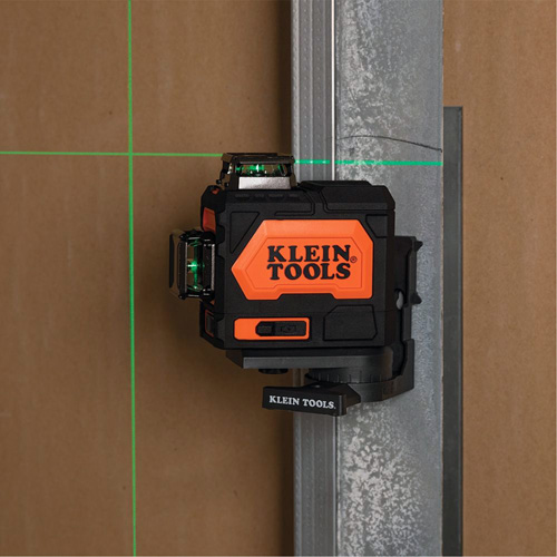 Niveau laser planaire vert auto-nivelant rechargeable Kelford
