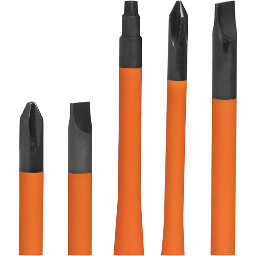 Slim-Tip Insulated Screwdriver Set, 1000 V, 6 Pcs Kelford