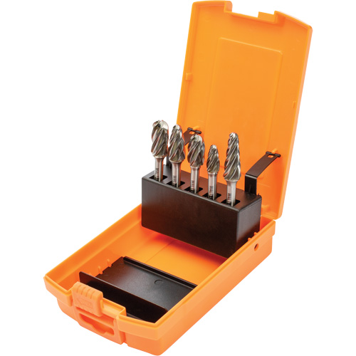 Alu-Cut Carbide Burr Kit, 5 Pieces Kelford