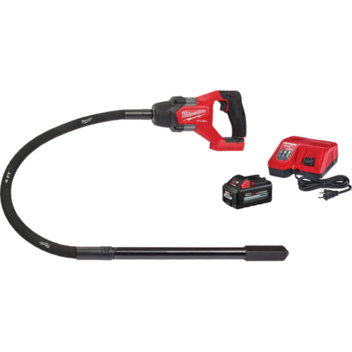 Ensemble &agrave; aiguille vibrante 4' M18 Fuel pour b&eacute;ton Kelford