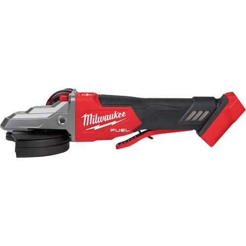 Meuleuse &agrave; frein sans blocage avec interrupteur &agrave; palette plate M18 Fuel, 18 V, Mandrin 5", Lithium-ion Kelford