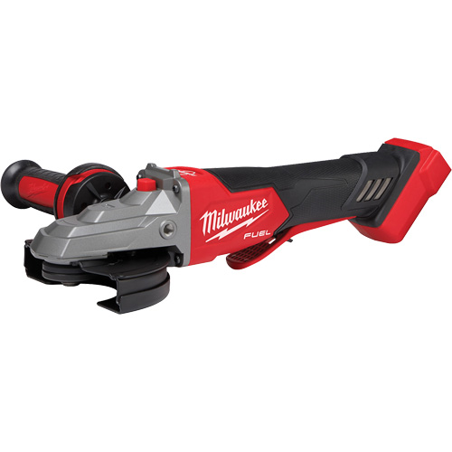 Meuleuse &agrave; frein sans blocage avec interrupteur &agrave; palette plate M18 Fuel, 18 V, Mandrin 5", Lithium-ion Kelford