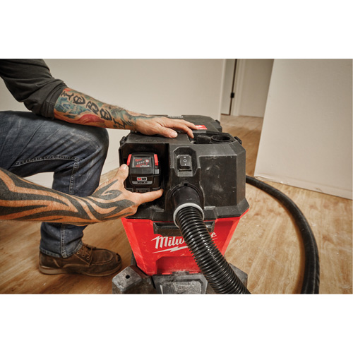 M18 Fuel Cordless Wet/Dry Vacuum, 18 V, 6 gal. Capacity Kelford