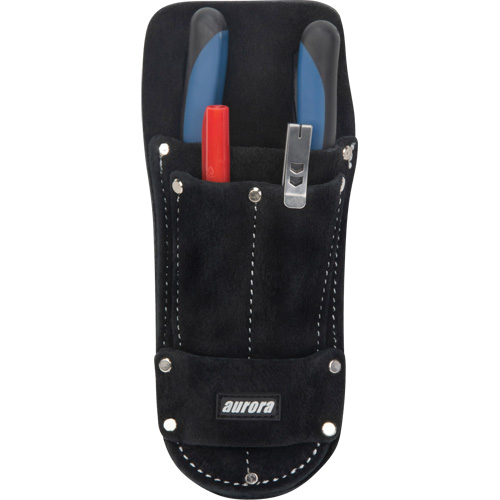 &eacute;tui pour outils, Porte-pinces, Cuir, 3 Poches Kelford