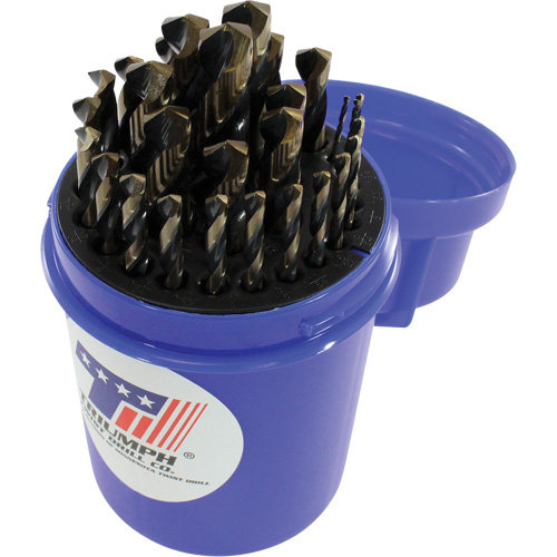 Triumph&reg; Drill Bit Set, 115 Pieces, High Speed Steel Kelford