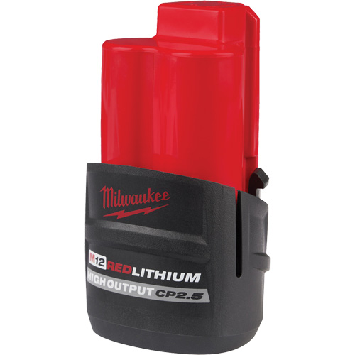 Batterie CP2.5 M12 Redlithium High Output, Lithium-ion, 12 V, 2,5 Ah Kelford