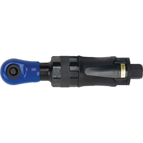 Stubby Industrial Air Ratchet Wrench, 1/4" Drive, 1/4" NPT, 3 CFM Kelford
