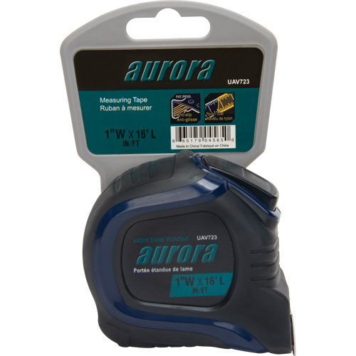 Tape Measure, 1" x 16', Imperial Graduations Kelford