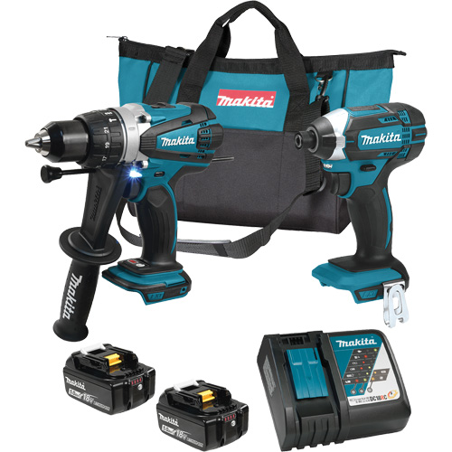 LXT Cordless 2-Tool Combo Kit, 18 V Kelford