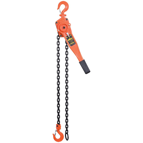 VLP Series Lever Chain Hoist, 10' Lift, 3000 lbs. (1.5 tons) Capacity Kelford