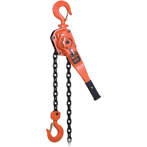 KLP Series Heavy-Duty Lever Chain Hoist, 5' Lift, 6000 lbs. (3 tons) Capacity Kelford