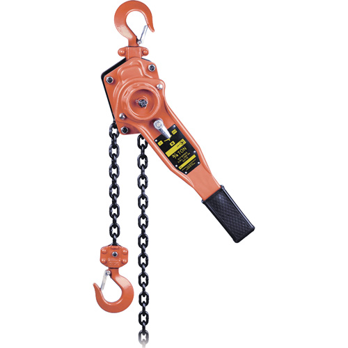 KLP-75-10 KLP Series Heavy-Duty Lever Chain Hoist, 10' Lift, 1500 lbs. (0.75 tons) Capacity Kelford