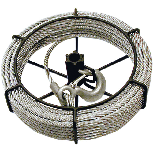 JGP-300A 3 Ton 66' Cable Assembly for Jet Wire Grip Pullers Kelford