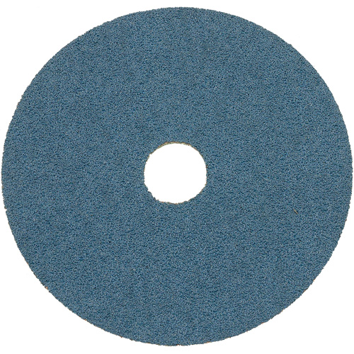 Disque de ponçage en fibre de r&eacute;sine, 7" dia., Grain Z24, Alumine de zirconium Kelford