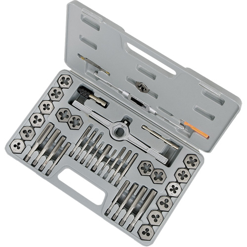 TD40A Premium SAE Alloy Tap & Die Set, 40 Pieces Kelford