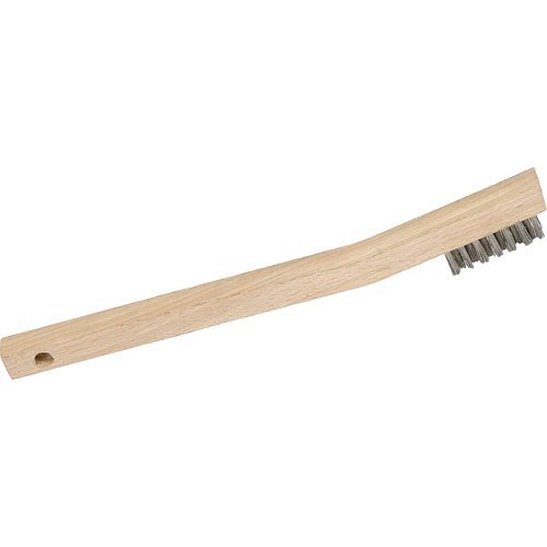 3MHSS Mini brosse &agrave; gratter en fil m&eacute;tallique, Acier inoxydable, 3 x 7 rangs de fils, Longueur 7-3/4" Kelford