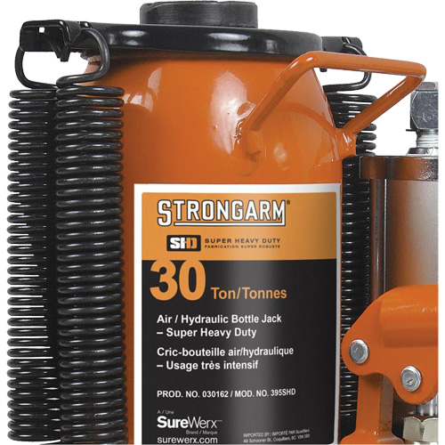 Crics &agrave; bouteille &agrave; air comprim&eacute;, 30 tonne(s), Air comprim&eacute;/hydraulique Kelford