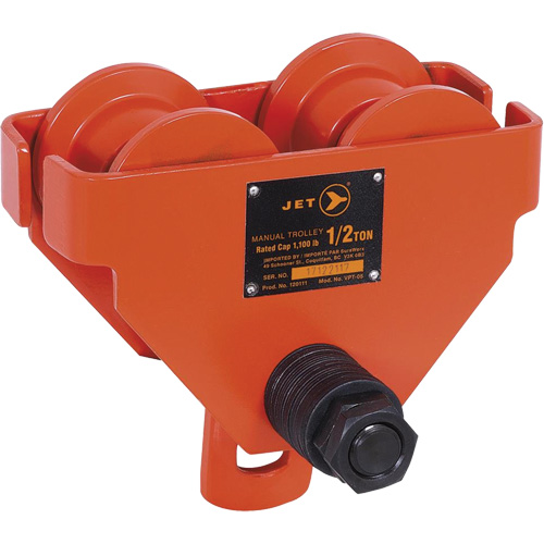 VPT-05 Manual Trolley - VBT Series, 1100 lbs. (0.5 tons) Kelford