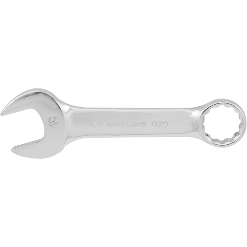 Stubby Combination Wrenches, 18 mm, Chrome Finish Kelford