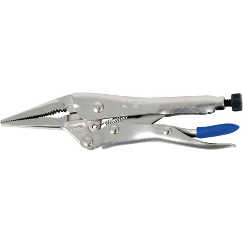 J4LN Long Nose Locking Pliers with Wire Cutter, 4" Length, Long Nose Kelford