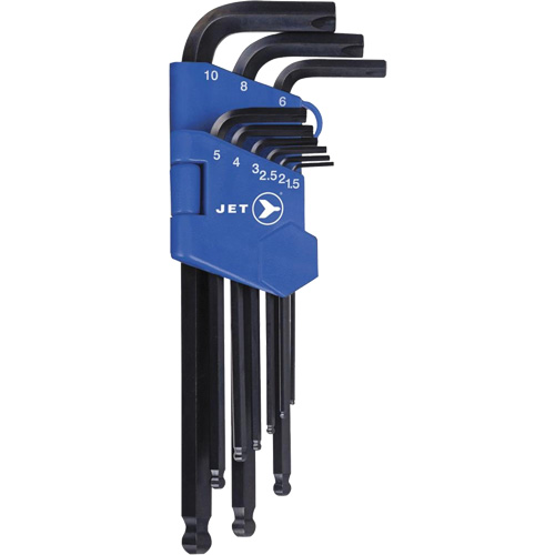 JHHK-9M Hextractor Hex Key Wrench Sets, 9 Pcs., Metric Kelford