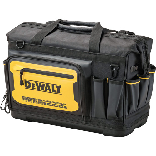 Sac &agrave; outils &agrave; bouche ouverte PRO 20", 33 pochettes, Noir/Jaune Kelford