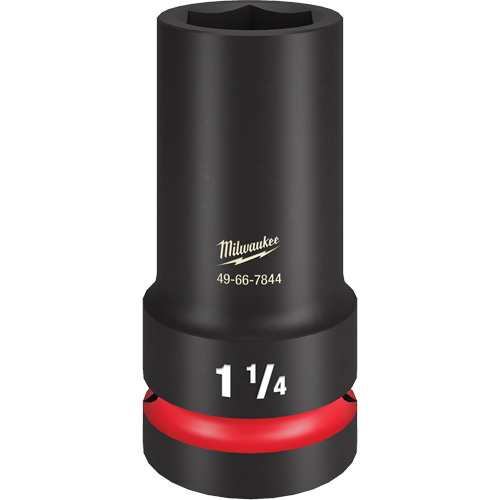 Shockwave Impact Duty Thin Wall Extra Socket, Impact, 1-1/4", 1" Drive, 6 Points, Deep Kelford