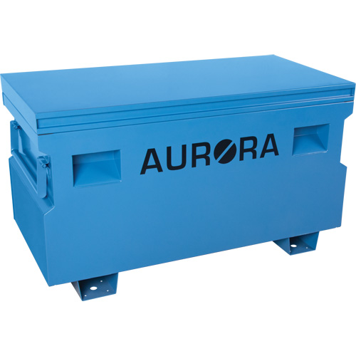 Jobsite Tool Box, 48" x 24" x 27-3/5", Steel, Blue Kelford