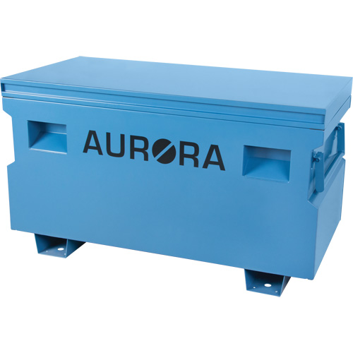 Jobsite Tool Box, 48" x 24" x 27-3/5", Steel, Blue Kelford