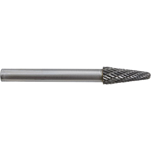 L2-DC JET-KUT Taper Shape Bur 9 (Radius End), 5/16" Dia. Kelford