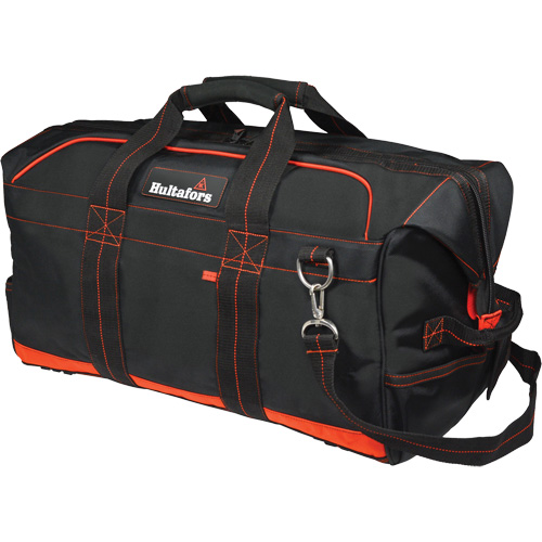 Sac professionnel de 24" pour &eacute;quipement d'entrepreneur, Polyester balistique, Noir/Rouge Kelford