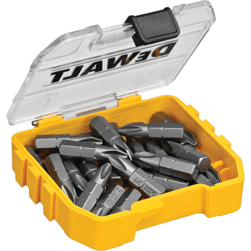 25-Piece Standard Driver Bit Set with ToughCase&reg;+ System, Phillips, #2, 1/4" Drive Kelford
