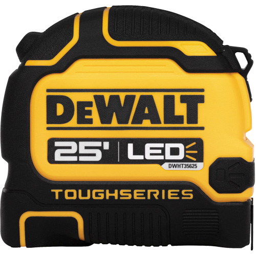 Ruban &agrave; mesurer &agrave; lampe DEL TOUGHSERIES, 25' Kelford