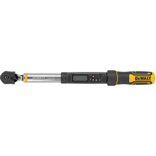 Torque Wrench, Electronic, 3/8" Square Drive, 20 - 100 ft-lbs. Kelford