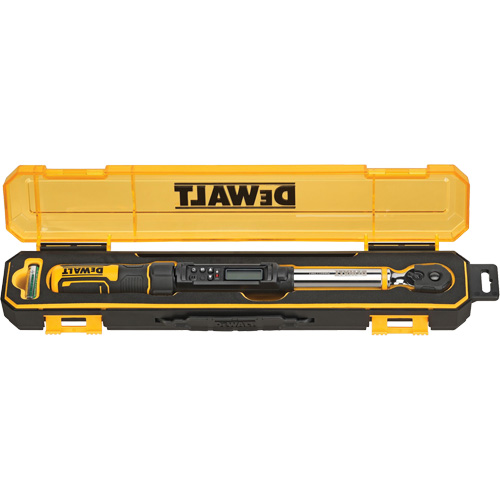 Torque Wrench, Electronic, 3/8" Square Drive, 20 - 100 ft-lbs. Kelford