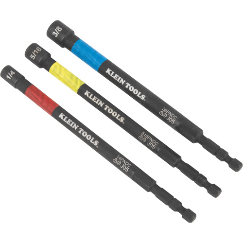 11-in-1 Impact-Rated Driver and Flip Socket 2-Piece Set, 1/4" Drive, 6-3/10" L, Magnetic Kelford