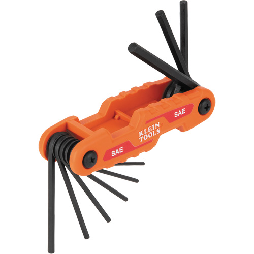 Compact Folding Hex Key Set, 9 Pcs., Imperial Kelford