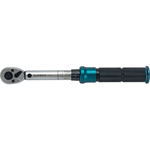 72-Tooth Torque Wrench, Click, 1/4" Square Drive, 20 - 200 in-lbs. Kelford